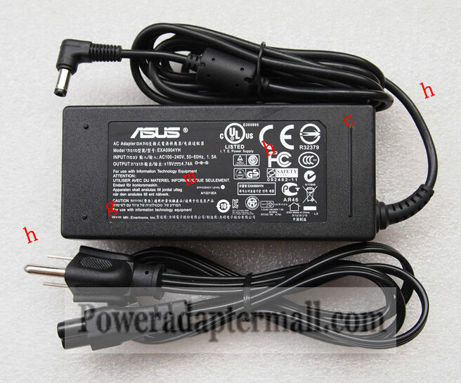 Genuine 19V 4.74A Asus X43 X43E X43J X43U Notebook PC AC Adapter Genuine 19V 4.74A Asus X43 X43E X43J X43U Notebook PC AC Adapter
