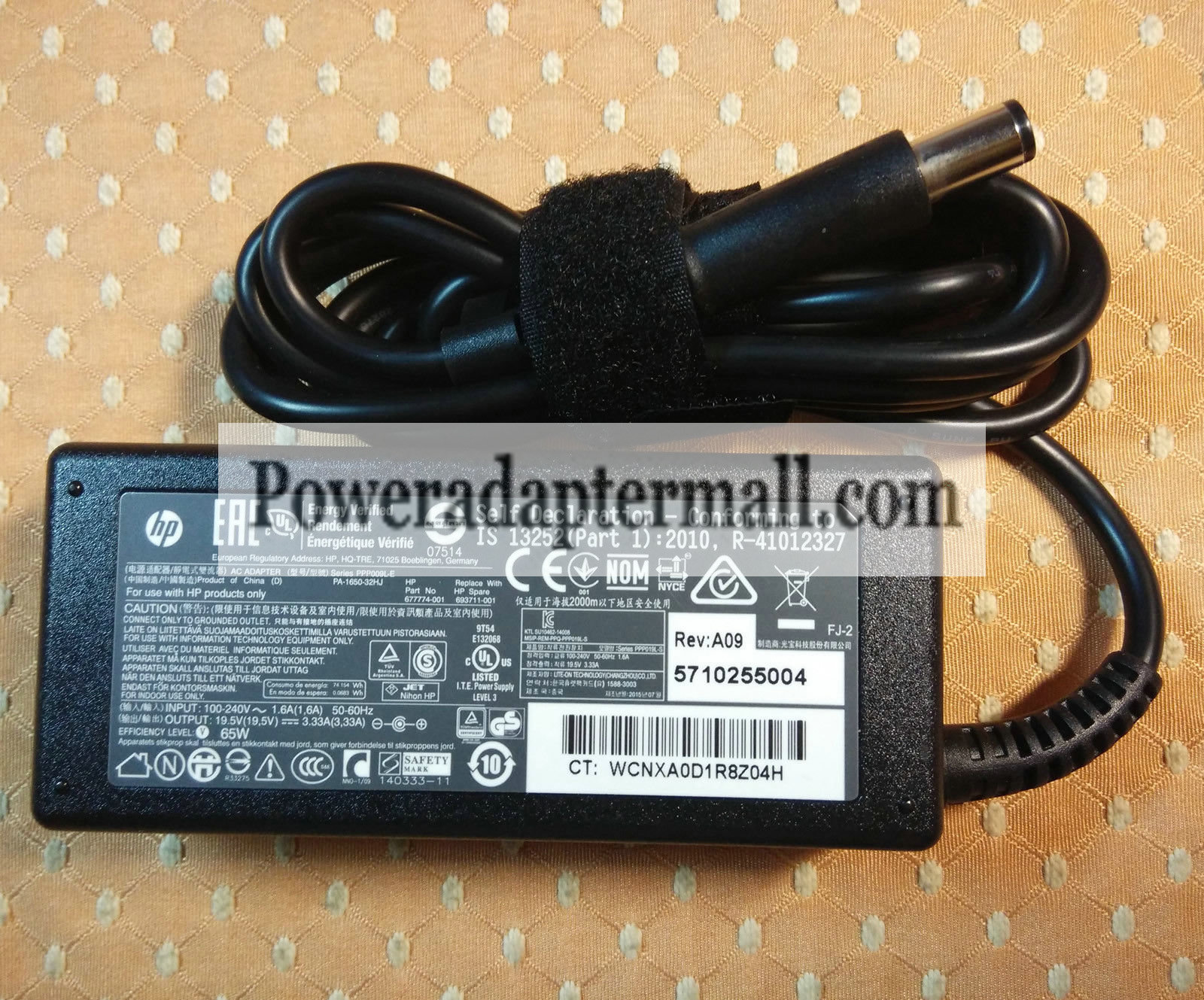 19.5V 3.33A HP ProBook 645 677774-002 677774-003 AC Adapter 19.5V 3.33A HP ProBook 645 677774-002 677774-003 AC Adapter