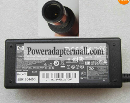 65W Original HP AC ADAPTER Power Charger 18.5V 3.5A 65W Original HP AC ADAPTER Power Charger 18.5V 3.5A
