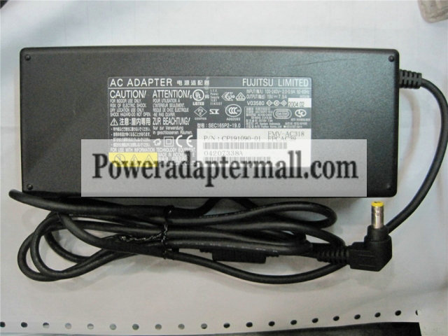 19V 7.9A Fujitsu CP235935-01 CP191090 CP191090-10 AC Adapter 19V 7.9A Fujitsu CP235935-01 CP191090 CP191090-10 AC Adapter