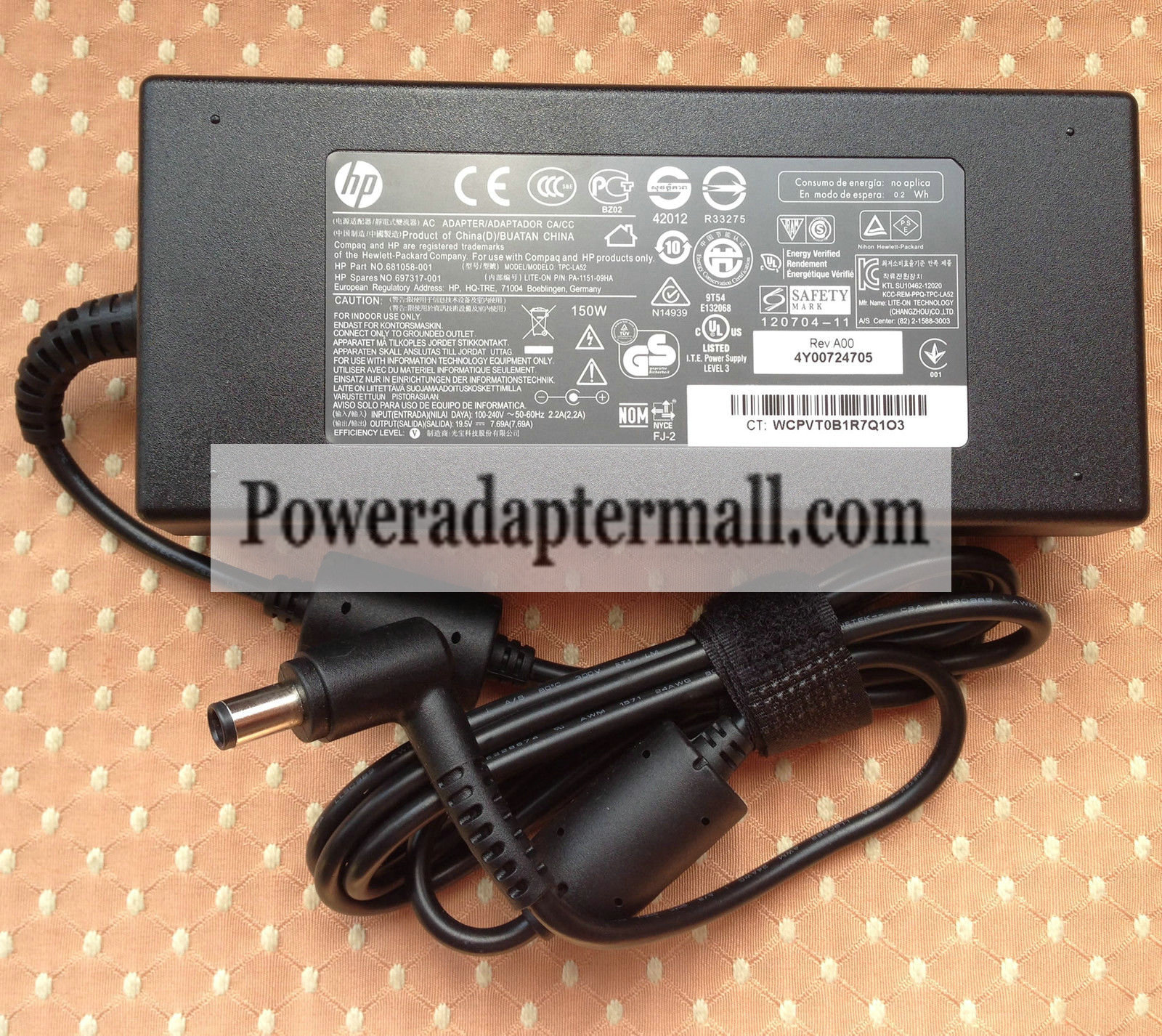 150W 19.5V 7.69A HP Pavilion 23-p000 All-in-One PC AC Adapter 150W 19.5V 7.69A HP Pavilion 23-p000 All-in-One PC AC Adapter