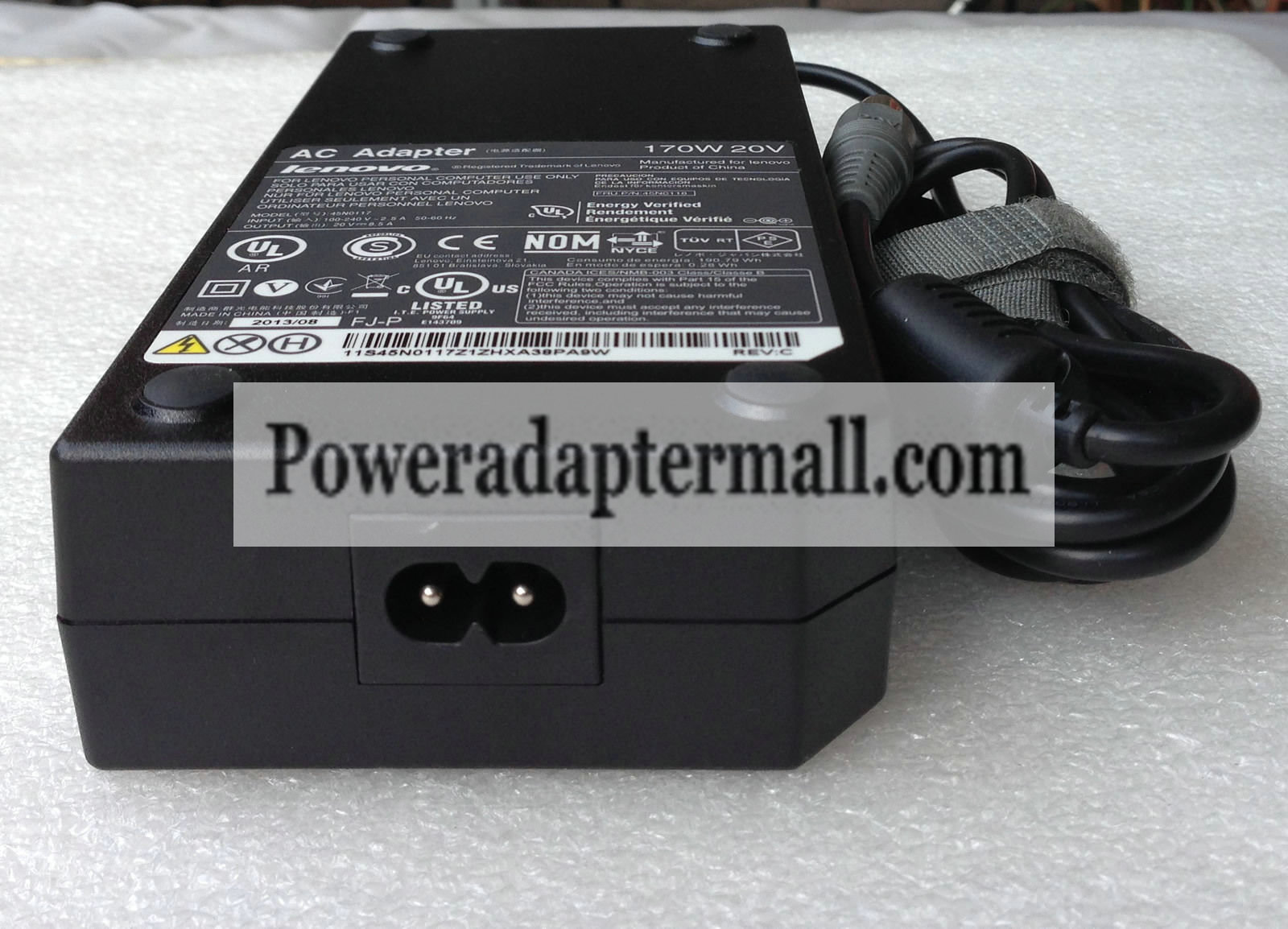 20V 8.5A Lenovo ThinkPad W520 42T5284 42T5285 AC Adapter Charger 20V 8.5A Lenovo ThinkPad W520 42T5284 42T5285 AC Adapter Charger