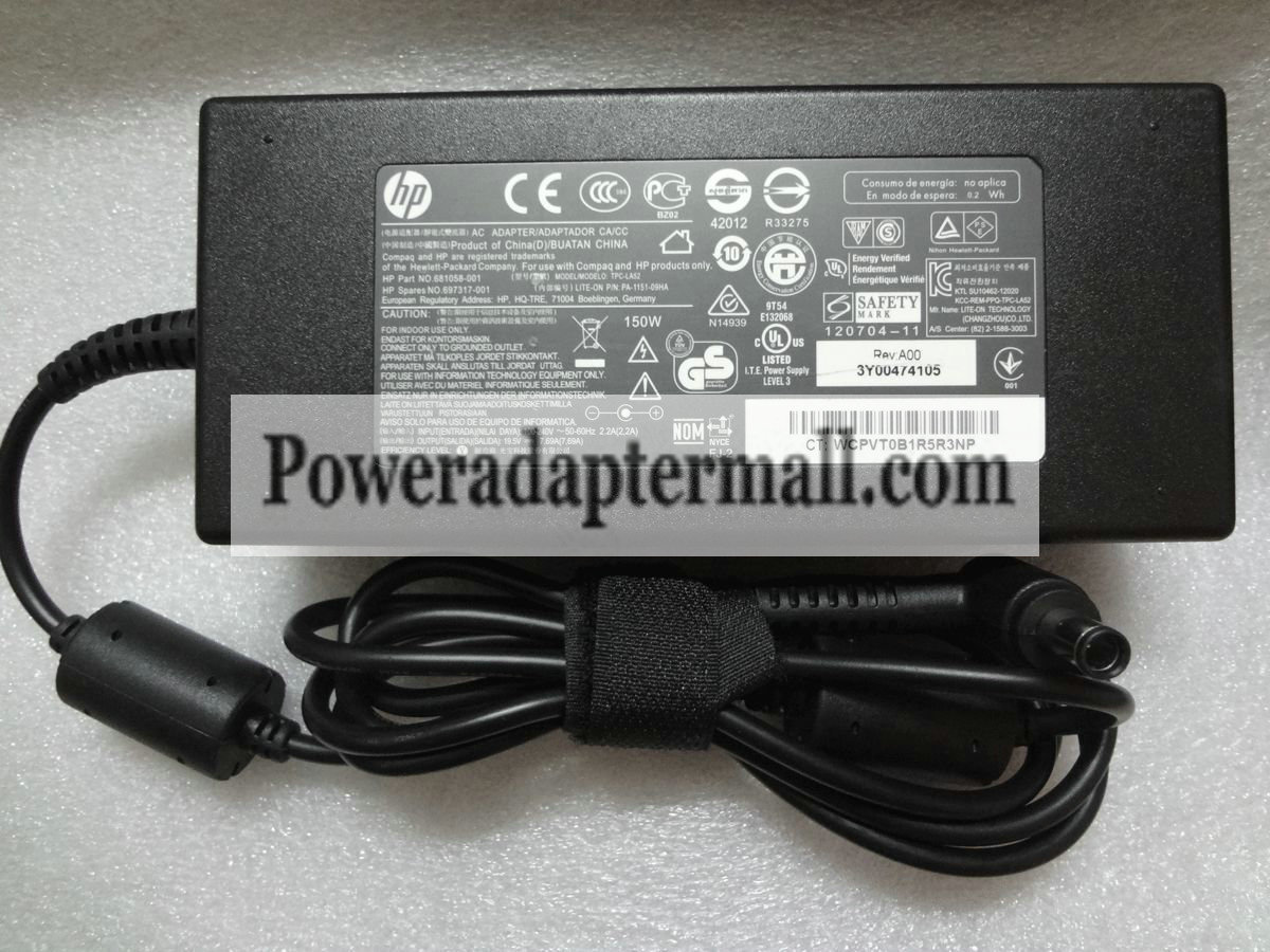 NEW Genuine 19.5V 7.69A HP TPC-LA52 TPC-DA52 AC Adapter charger NEW Genuine 19.5V 7.69A HP TPC-LA52 TPC-DA52 AC Adapter charger