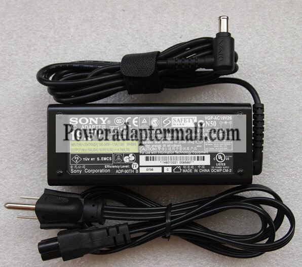 19.5V 3.9A SONY VAIO VGP-AC19V27 VGP-AC19V19 VGN-S3 AC Adapter 19.5V 3.9A SONY VAIO VGP-AC19V27 VGP-AC19V19 VGN-S3 AC Adapter
