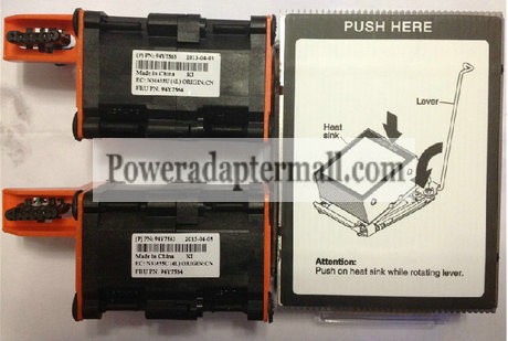 IBM X3550M4 Server CPU Cooling Fan Heatsink 94Y7564 81Y6696 IBM X3550M4 Server CPU Cooling Fan Heatsink 94Y7564 81Y6696