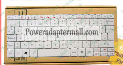 New Acer Aspire one 533 AO533 UK Keyboard White New Acer Aspire one 533 AO533 UK Keyboard White