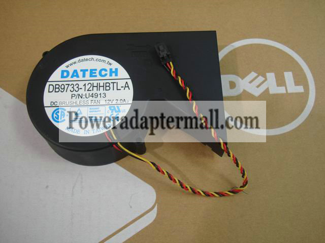 Dell OptiPlex 170L DATECH DB9733-12HHBTL-A U4913 Desktop PC Fan Dell OptiPlex 170L DATECH DB9733-12HHBTL-A U4913 Desktop PC Fan