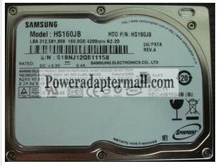 1.8"160GB Samsung HS160JB Hard Drive HDD 1.8"160GB Samsung HS160JB Hard Drive HDD