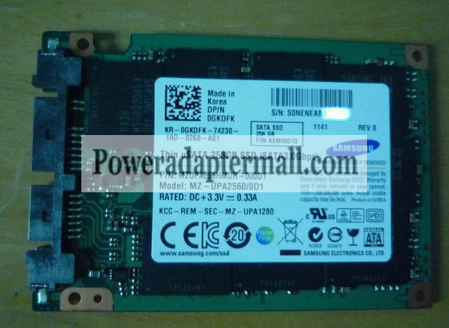 sansung MMDPE56GTDXP 256gb ssd for DELL Latitude XT2 D4200 Z600 sansung MMDPE56GTDXP 256gb ssd for DELL Latitude XT2 D4200 Z600