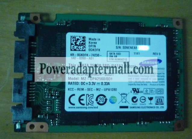 sansung MMDPE56GTDXP mSATA 256gb ssd thinkpad T400S T400S W510 sansung MMDPE56GTDXP mSATA 256gb ssd thinkpad T400S T400S W510