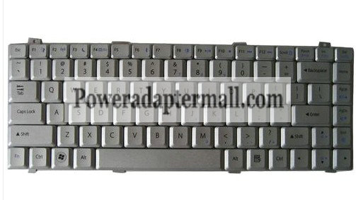 New Gateway W350I W350R W350L W350A US Keyboard Silver New Gateway W350I W350R W350L W350A US Keyboard Silver