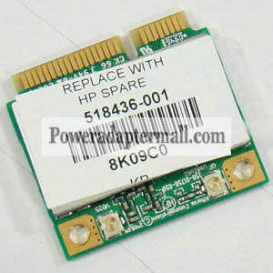 HP G60 CQ60 802.11b/g/n Wireless N Wifi Card Adapter 518436-001 HP G60 CQ60 802.11b/g/n Wireless N Wifi Card Adapter 518436-001