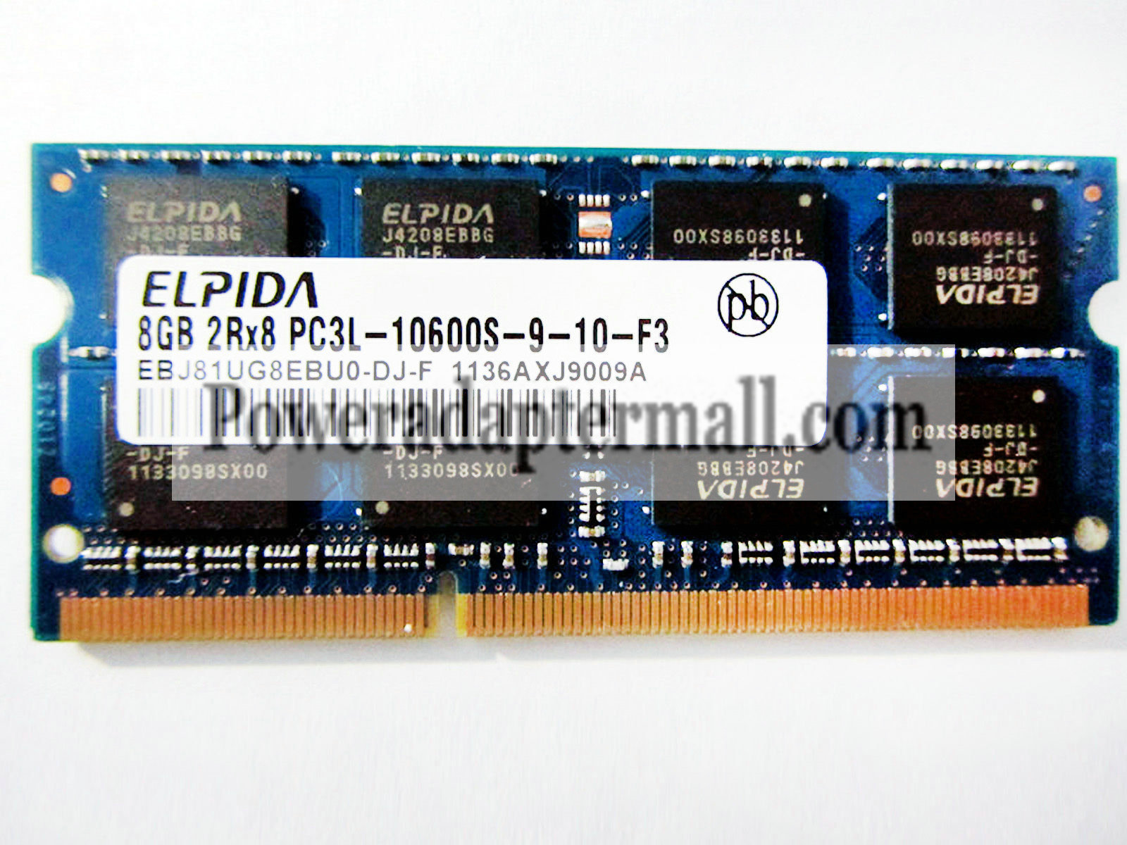 Elpida 8GB 2Rx8 DDR3 1333MHz SODIMM PC3-10600 Memory RAM for PC Elpida 8GB 2Rx8 DDR3 1333MHz SODIMM PC3-10600 Memory RAM for PC