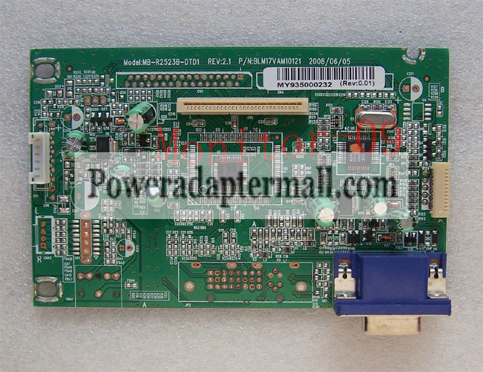 Main Board MB-R2523B-DTD1 BLM17VAM10121 DVI For ViewSonic Main Board MB-R2523B-DTD1 BLM17VAM10121 DVI For ViewSonic