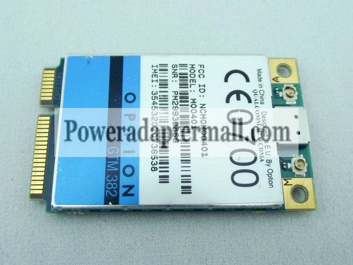 Unlocked Option GTM382 3G WWAN Card HSDPA UMTS EDGE GPS MO0401 Unlocked Option GTM382 3G WWAN Card HSDPA UMTS EDGE GPS MO0401