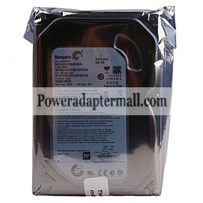 Seagate ST500DM002 500GB SATA3 7200rpm 16MB NCQ Hard Drive 3.5" Seagate ST500DM002 500GB SATA3 7200rpm 16MB NCQ Hard Drive 3.5"