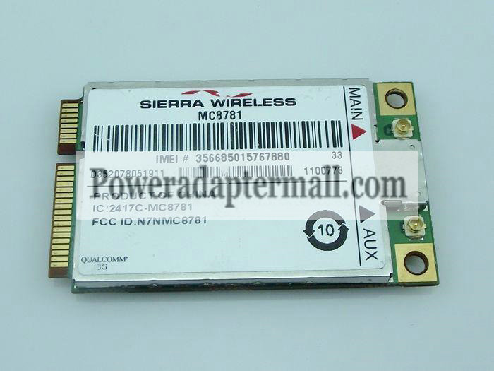 Unlocked Sierra Wireless WWAN MC8781 3G WWAN HSDPA GPS Unlocked Sierra Wireless WWAN MC8781 3G WWAN HSDPA GPS